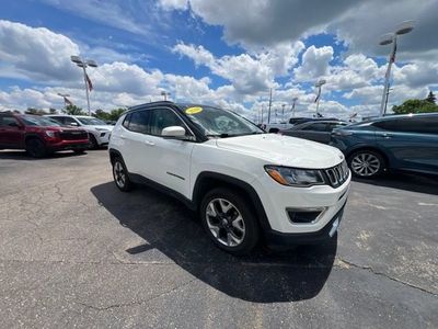 2018 Jeep Compass — rear three-quarter view