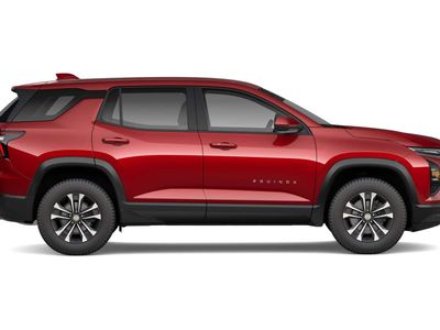 2027 Chevrolet Equinox — rear three-quarter view