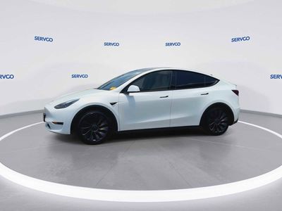 2025 Tesla Model Y — interior view