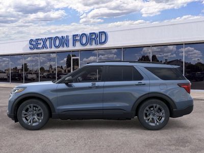 2026 Ford Explorer — rear three-quarter view