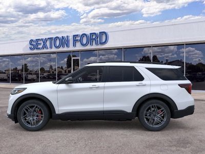 2026 Ford Explorer — rear three-quarter view