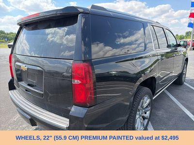 2016 Chevrolet Suburban — rear three-quarter view