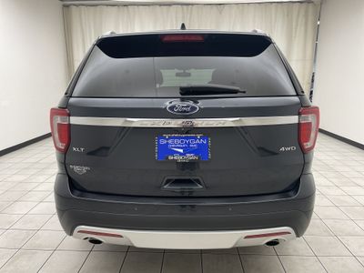 2017 Ford Explorer — rear three-quarter view