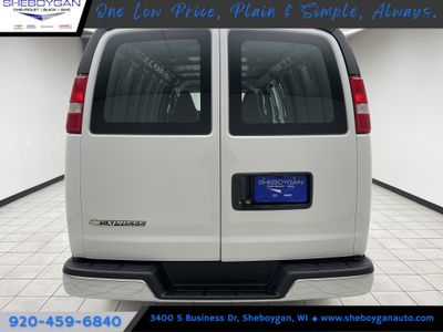 2025 Chevrolet Express Cargo — rear three-quarter view