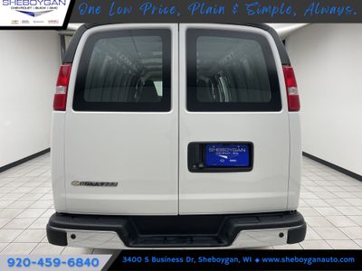 2025 Chevrolet Express Cargo — rear three-quarter view