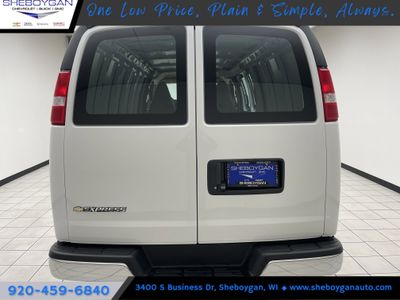 2025 Chevrolet Express Cargo — rear three-quarter view