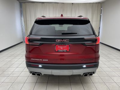 2024 GMC Acadia — rear three-quarter view