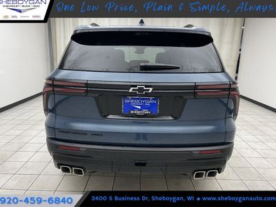 2026 Chevrolet Traverse — rear three-quarter view
