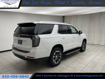 2026 Chevrolet Tahoe — rear three-quarter view