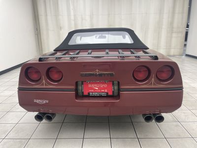 1987 Chevrolet Corvette — detail view