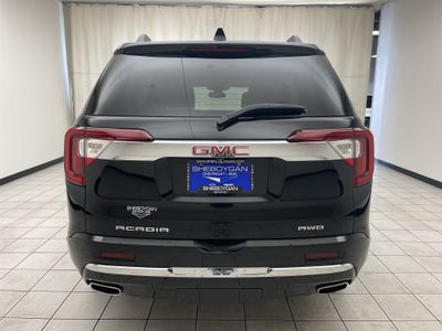 2021 GMC Acadia — rear three-quarter view