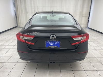 2019 Honda Accord — rear three-quarter view