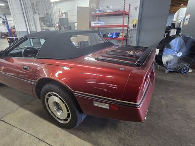 1987 Chevrolet Corvette — interior view