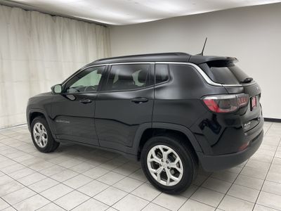2024 Jeep Compass — rear three-quarter view