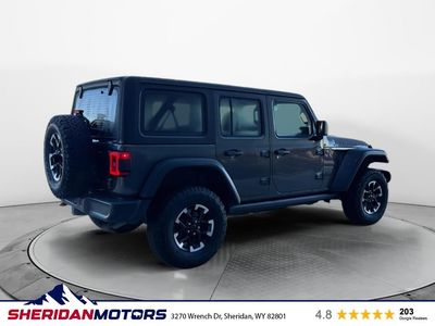 2025 Jeep Wrangler — rear three-quarter view