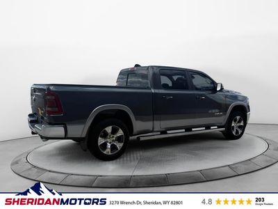 2020 RAM 1500 — rear three-quarter view