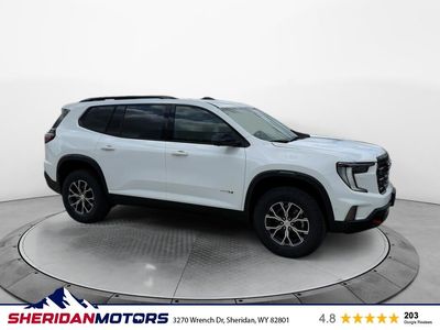 2026 GMC Acadia — rear three-quarter view