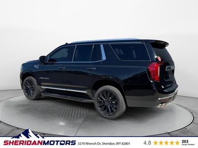 2021 GMC Yukon — interior view