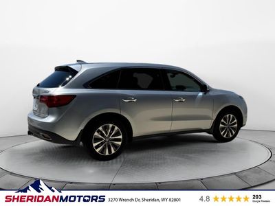 2014 Acura MDX — rear three-quarter view