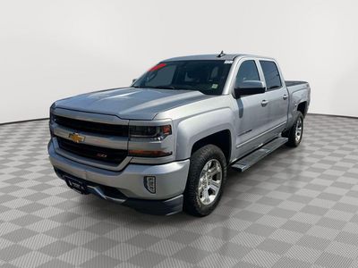 2018 Chevrolet Silverado 1500 — rear three-quarter view