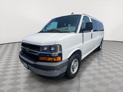 2019 Chevrolet Express Passenger 3500 — rear three-quarter view