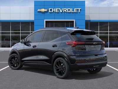 2027 Chevrolet Bolt — rear three-quarter view