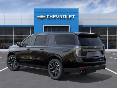 2026 Chevrolet Suburban — rear three-quarter view