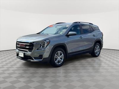 2023 GMC Terrain — rear three-quarter view
