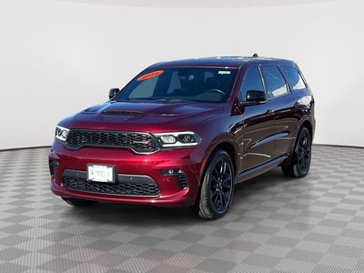 2022 Dodge Durango — rear three-quarter view