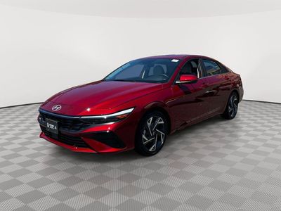 2025 Hyundai Elantra — rear three-quarter view