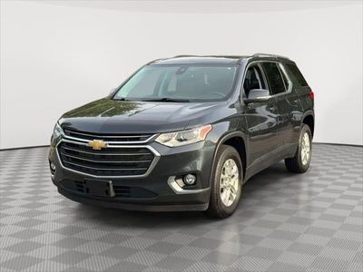 2021 Chevrolet Traverse — rear three-quarter view