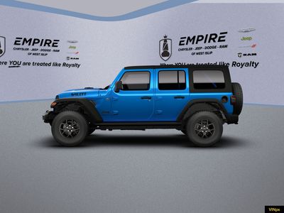 2026 Jeep Wrangler — rear three-quarter view