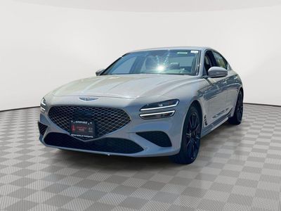 2025 Genesis G70 — rear three-quarter view