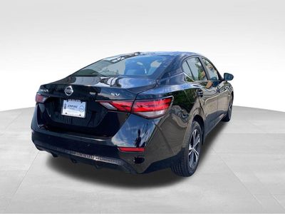 2023 Nissan Sentra — rear three-quarter view