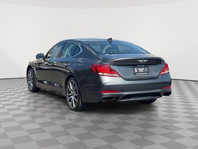 2019 Genesis G70 — rear three-quarter view