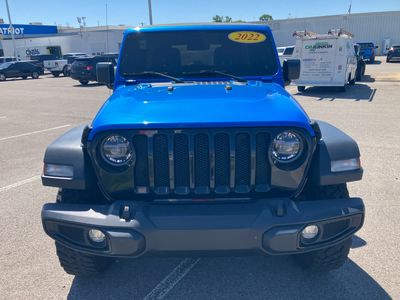 2022 Jeep Wrangler — side profile view