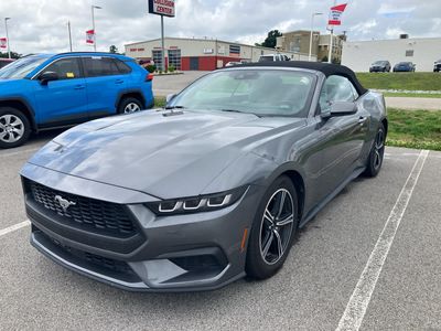 2024 Ford Mustang — rear three-quarter view