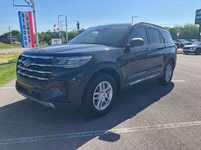 2025 Ford Explorer — rear three-quarter view