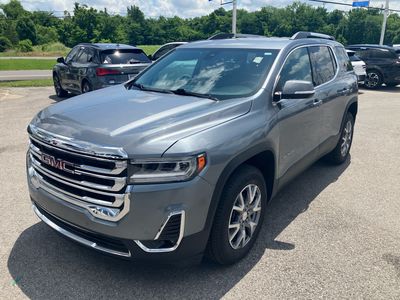 2021 GMC Acadia — rear three-quarter view