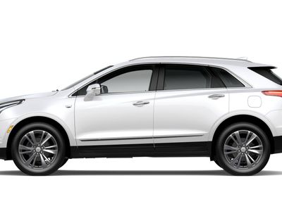2026 Cadillac XT5 — rear three-quarter view