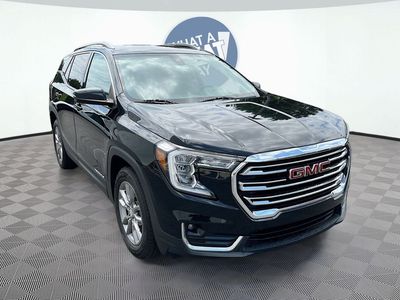 2022 GMC Terrain — rear three-quarter view