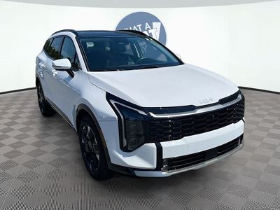 2026 Kia Sportage — rear three-quarter view
