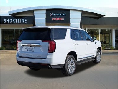 2022 GMC Yukon — rear three-quarter view