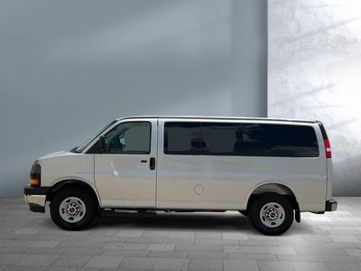 2026 GMC Savana Passenger — rear three-quarter view