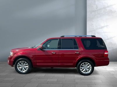 2017 Ford Expedition — rear three-quarter view