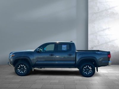 2019 Toyota Tacoma — rear three-quarter view