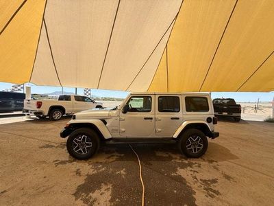 2024 Jeep Wrangler — rear three-quarter view
