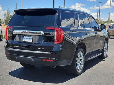 2022 GMC Yukon — rear three-quarter view