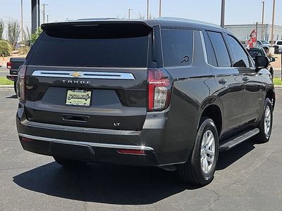 2021 Chevrolet Tahoe — rear three-quarter view