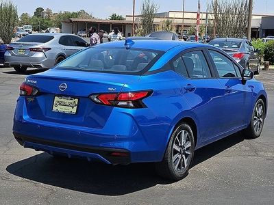 2024 Nissan Versa — rear three-quarter view
